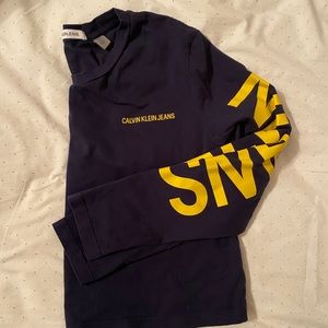 Cropped Graphic Long Sleeve